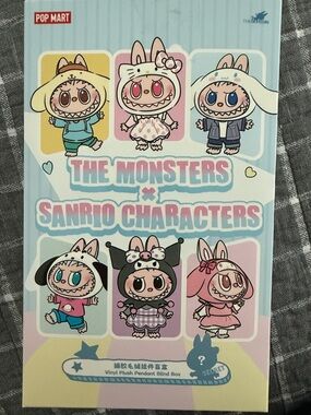 POP MART The Monsters x Sanrio Characters Vinyl Plush Pendant - 
Cinnamoroll